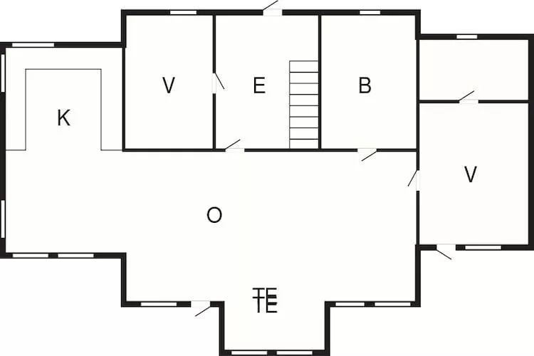 6 persoons vakantie huis in Svensby-By Traum-Plattegrond