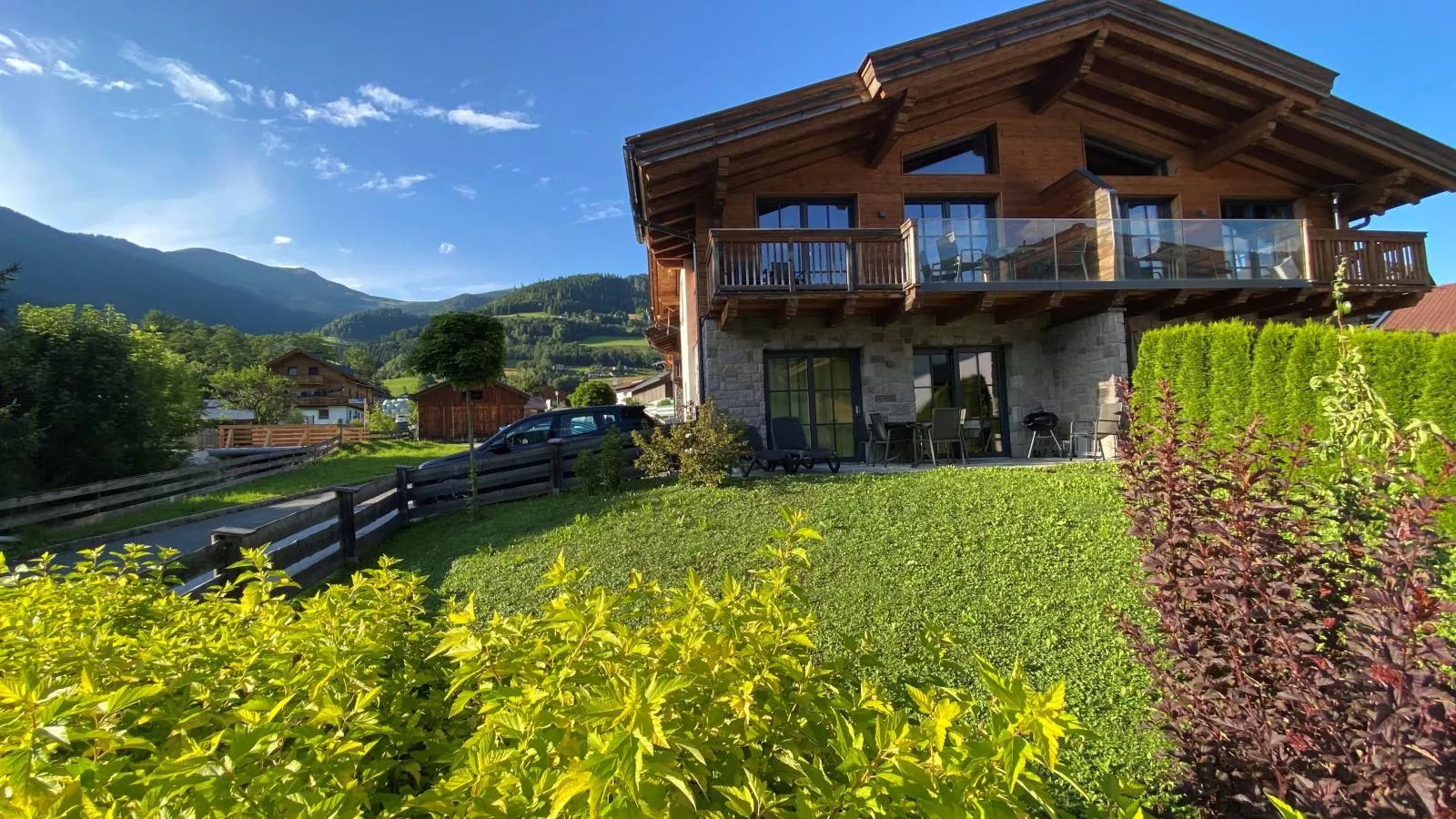 Green Garden Lodge A2 Walchen-Kaprun-Buitenkant zomer