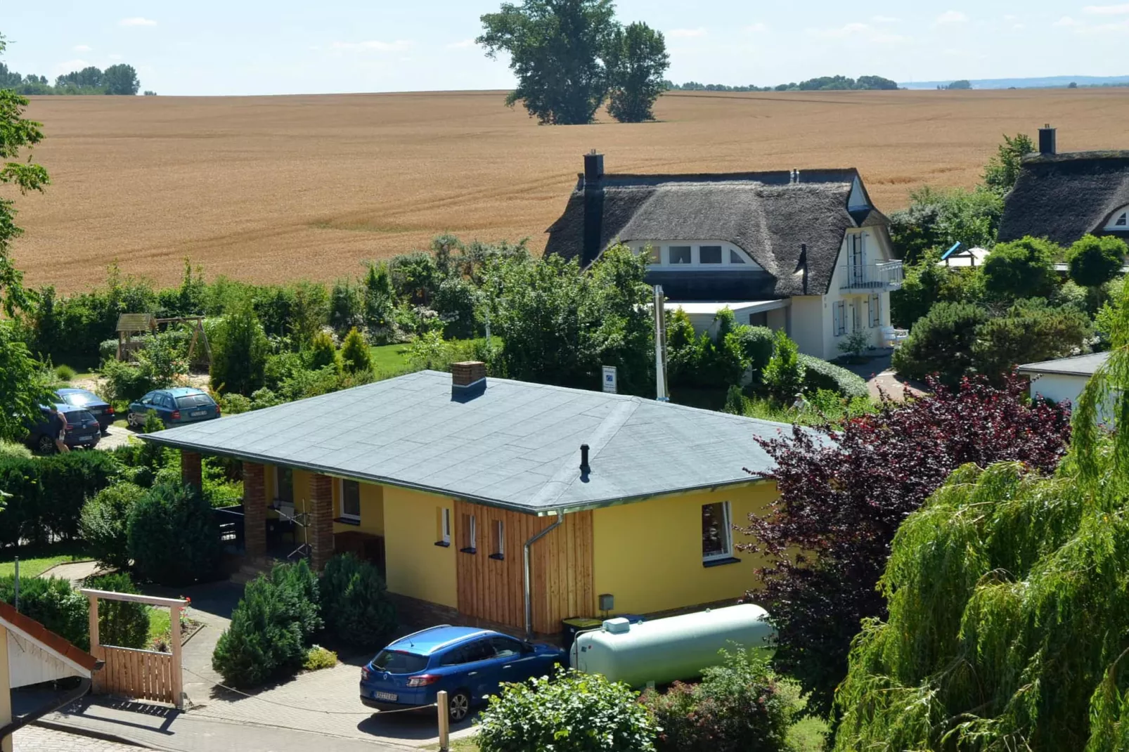 Inselhaus Paul auf der Insel Poel-Buitenkant zomer