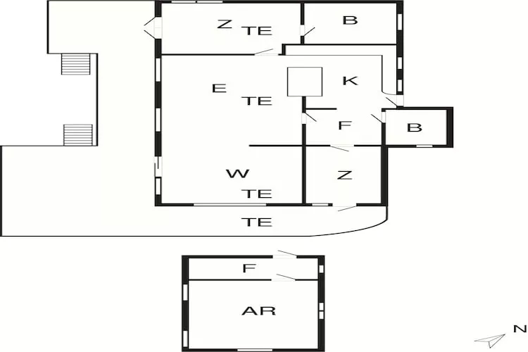 6 persoons vakantie huis in Frederiksværk-By Traum-Plattegrond