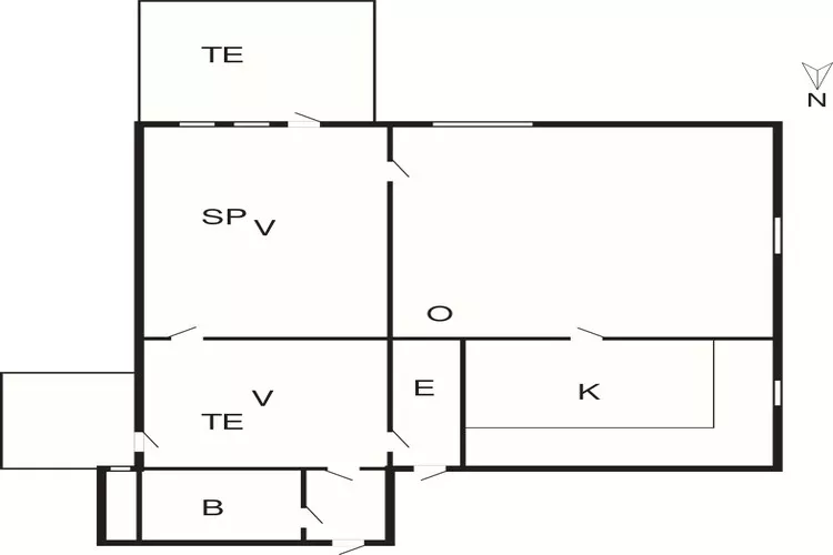 5 persoons vakantie huis in Nørreballe-By Traum-Plattegrond