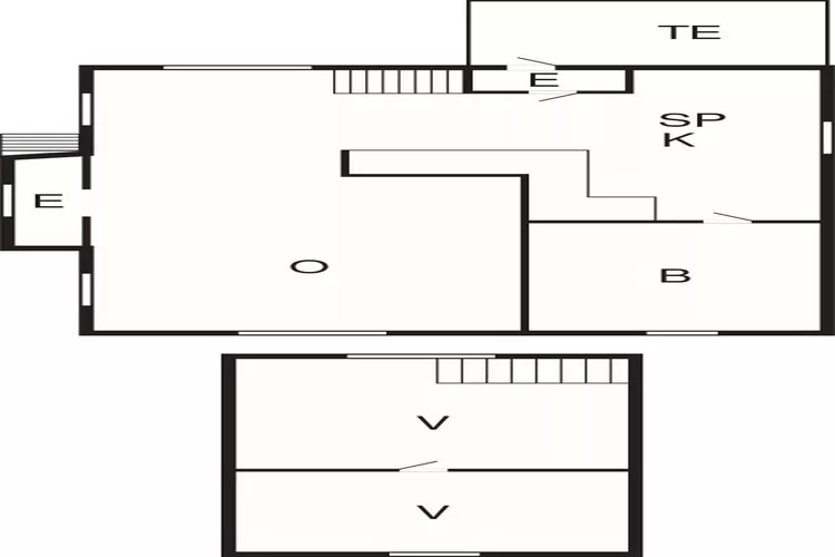 4 persoons vakantie huis in ASARUM-Plattegrond