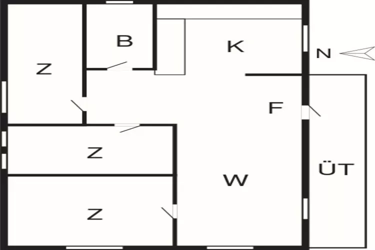 4 persoons vakantie huis in ÅRJÄNG-Plattegrond