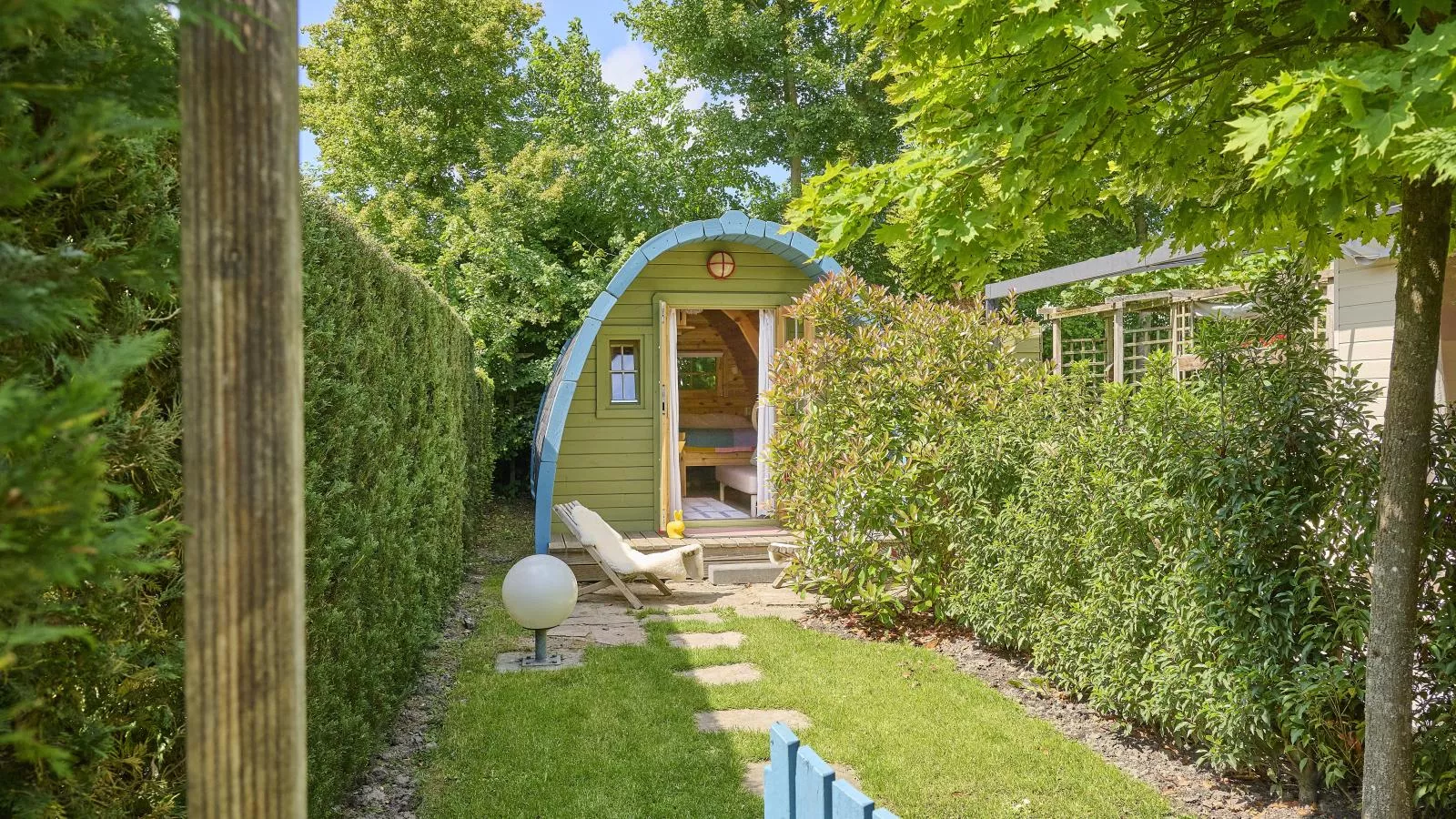 Tiny House Jet-Tuinen zomer