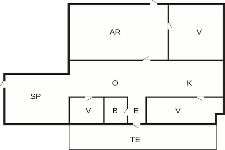 4 sterren vakantie huis in Gedsted-By Traum-Plattegrond
