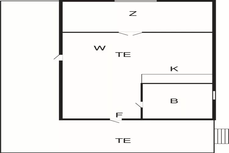 4 sterren vakantie huis in SÖLVESBORG-Plattegrond
