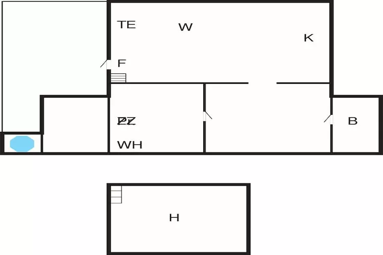 5 sterren vakantie huis in Farsø-By Traum-Plattegrond
