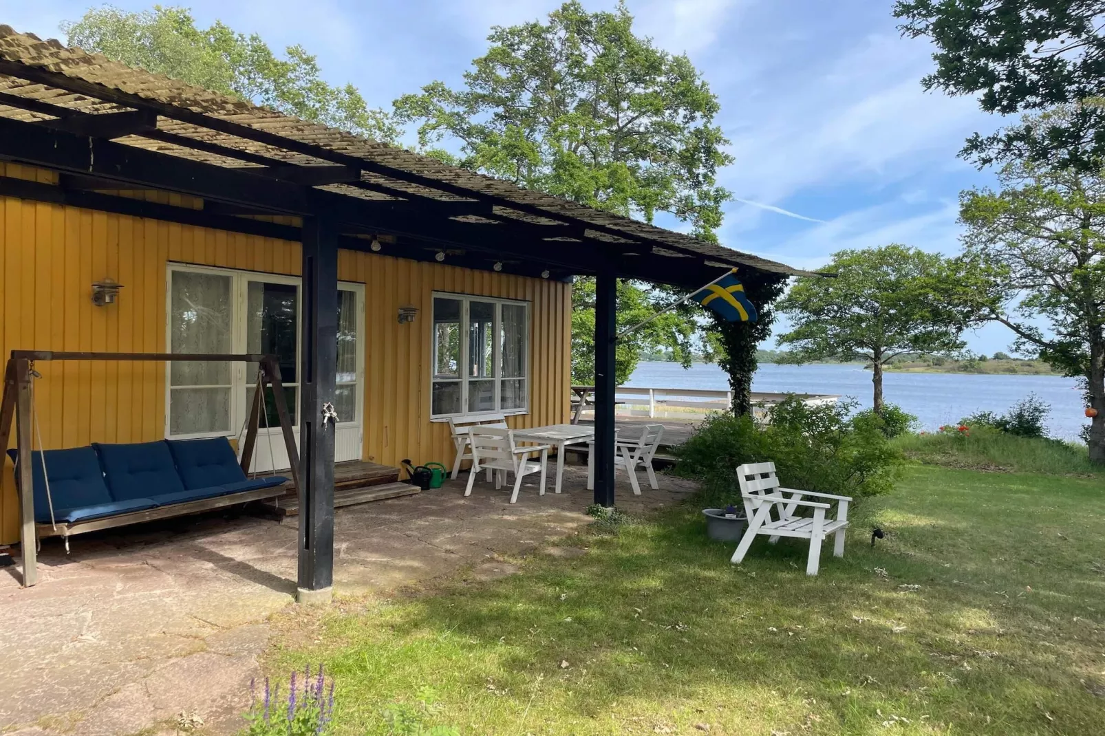 4 sterren vakantie huis in Ramdala-Buitenlucht