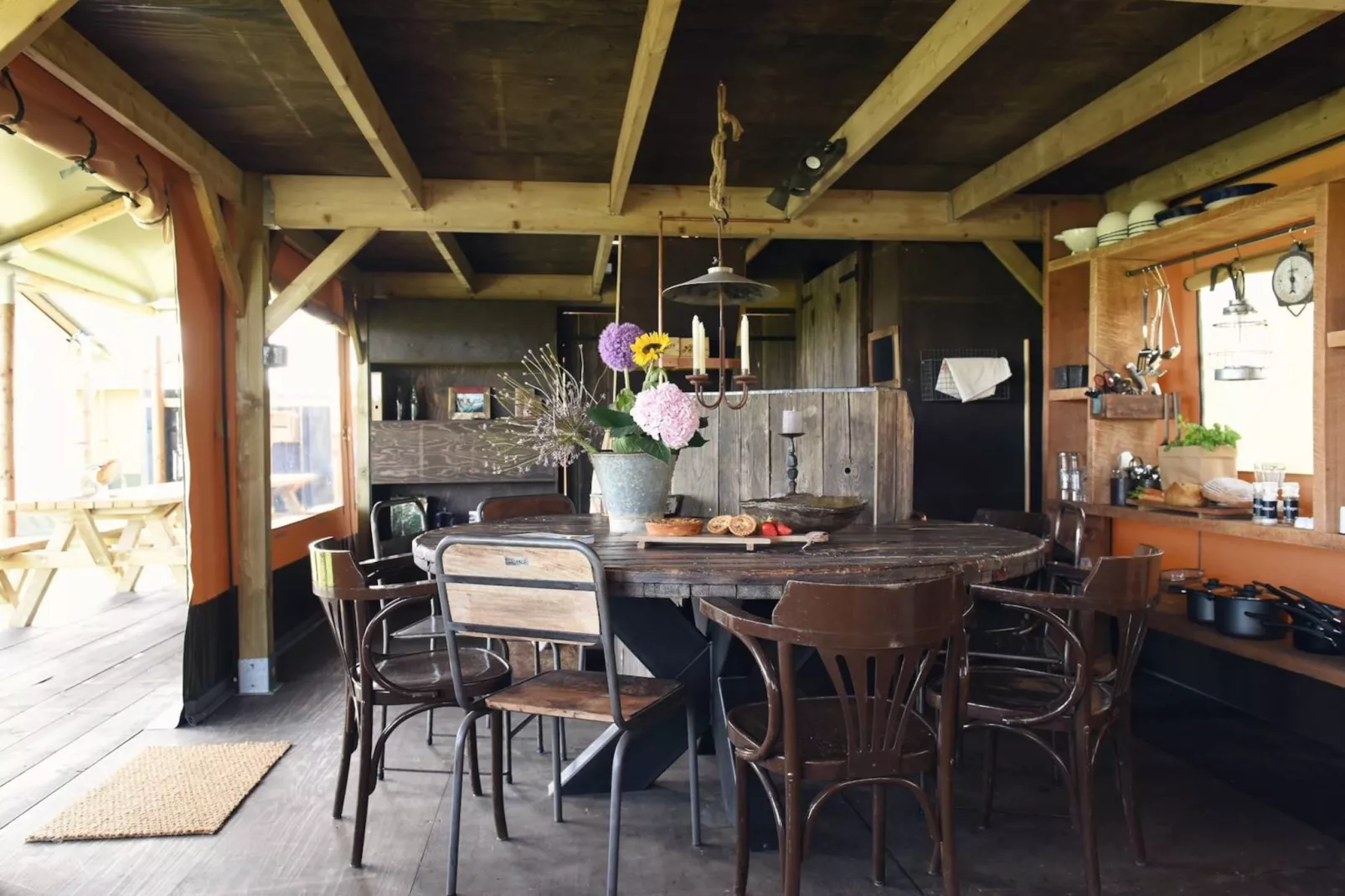 Beach Lodge - Duynpark-Eetkamer