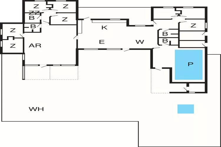 Luxe retraite in Romo -- By Traum Ferienwohnungen-Plattegrond