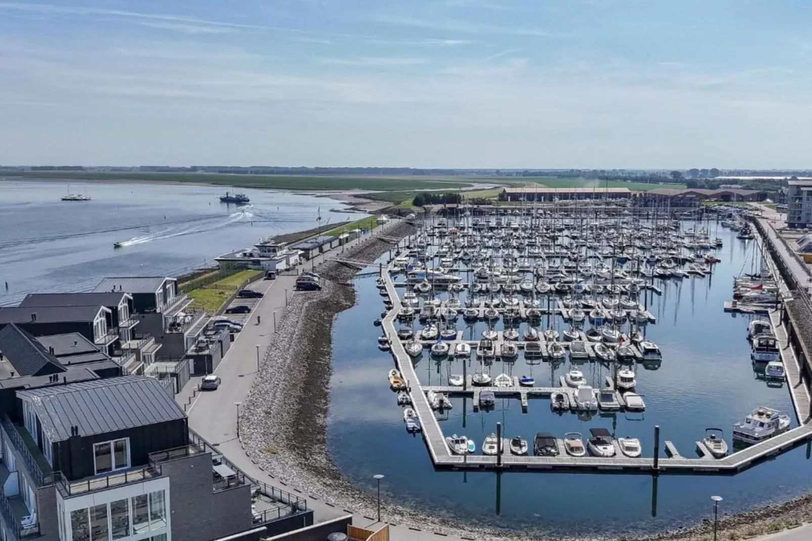 Luxe appartement Vista Maris - Havenweg 8-46  Sint-Annaland Oosterschelde-Gebieden zomer 20km