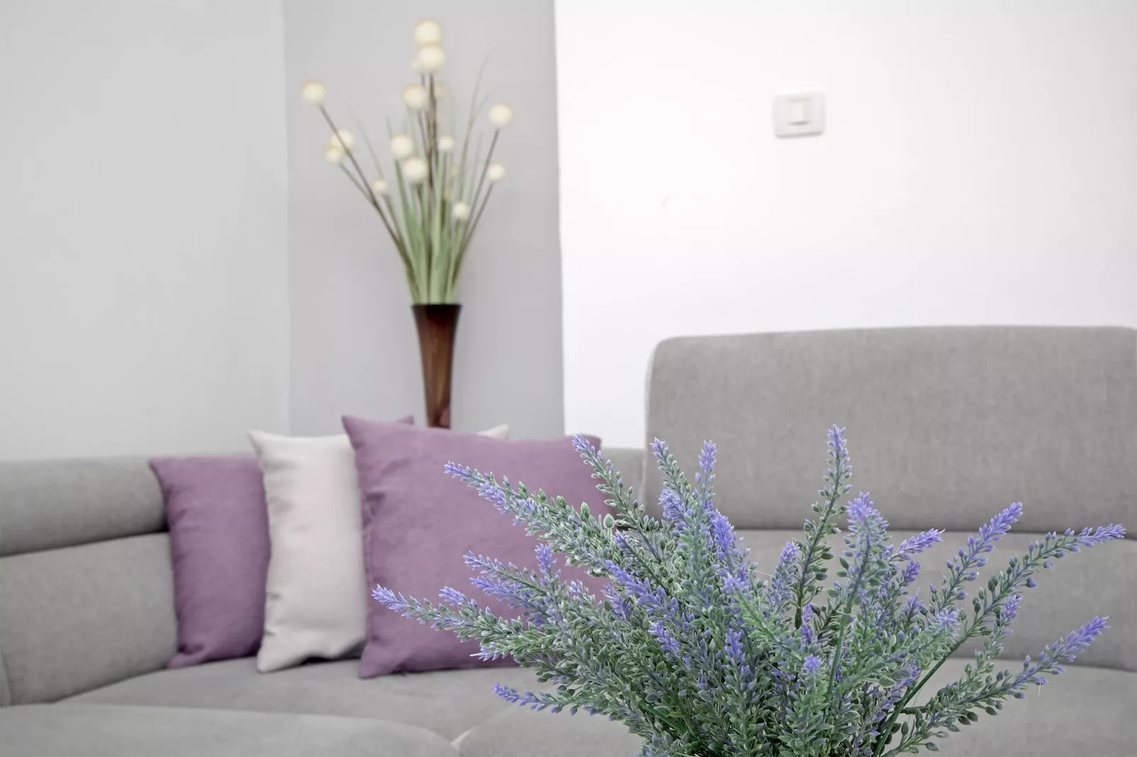 Apartments Isabora - Two-Bedroom Apartment with Terrace and Partial Sea View (Nea)-Woonkamer