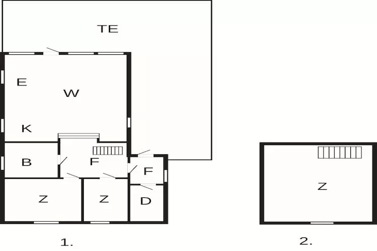 4 sterren vakantie huis in Naustbukta-Plattegrond