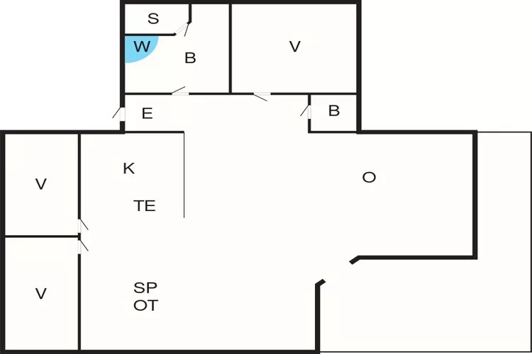 4 sterren vakantie huis in Vestervig-By Traum-Plattegrond