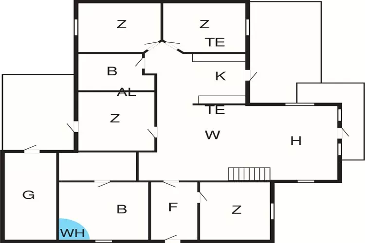 5 sterren vakantie huis in Faaborg-Plattegrond
