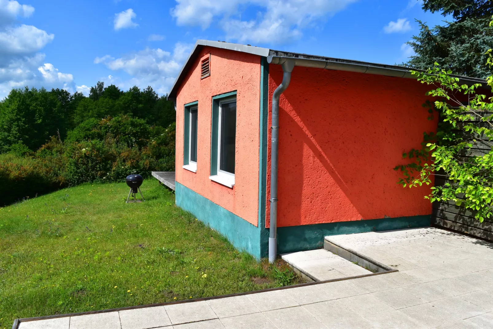 Ferienhäuser Inselblick / Ferienhaus 2 60 qm-Terrasbalkon