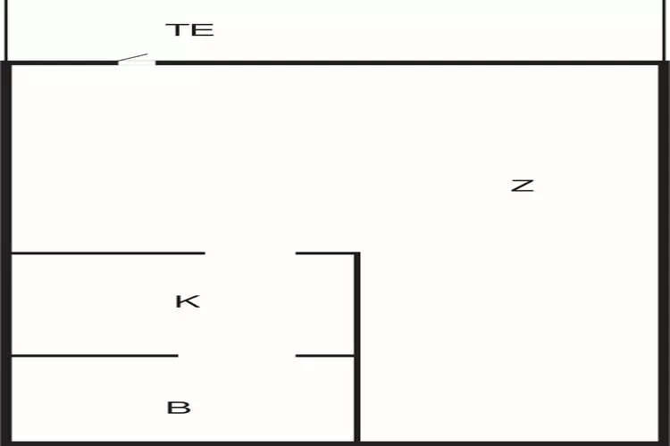 Apartment Vest Balcony-Plattegrond
