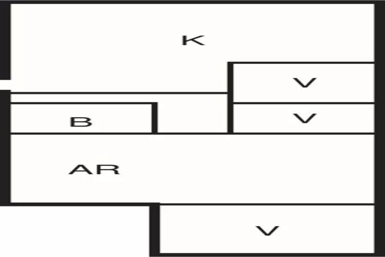 6 Personen vakantie huis in Herning-Plattegrond
