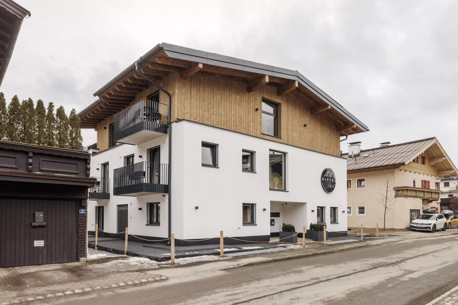 Appartements Gipfelglück 3-Exterieur winter