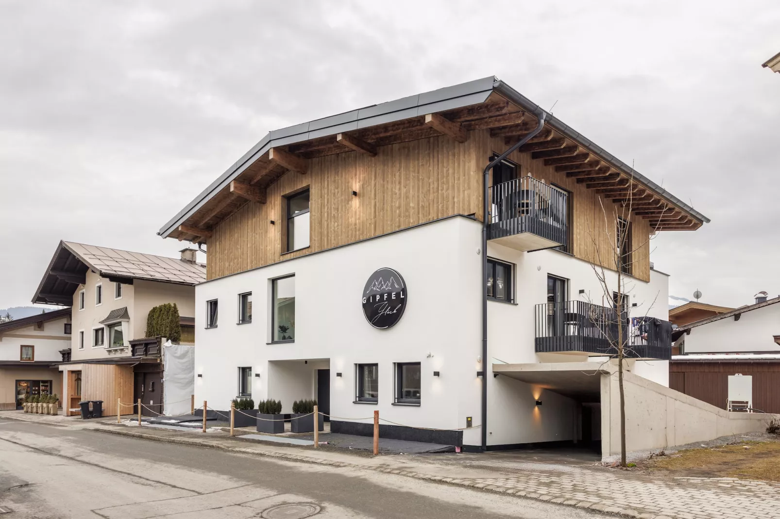 Appartements Gipfelglück 5-Exterieur winter