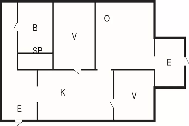 4 Personen vakantie huis in LÖNASHULT-Plattegrond
