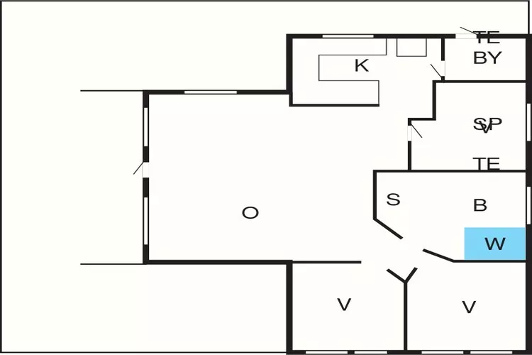 4 sterren vakantie huis in Sydals-Plattegrond