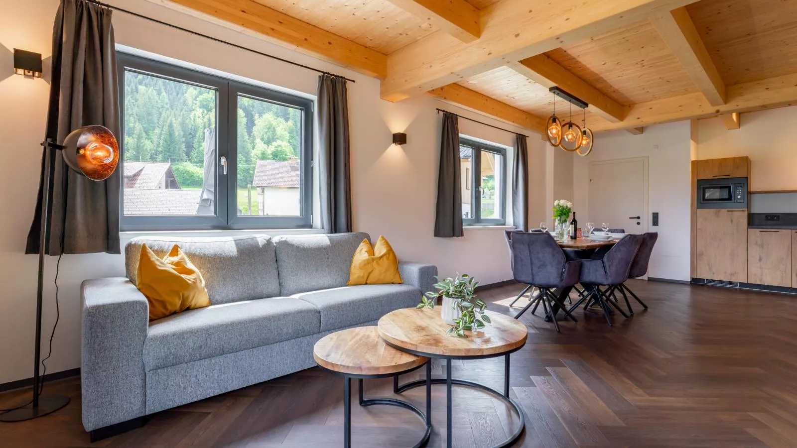 Obermöschach 10A-Woonkamer