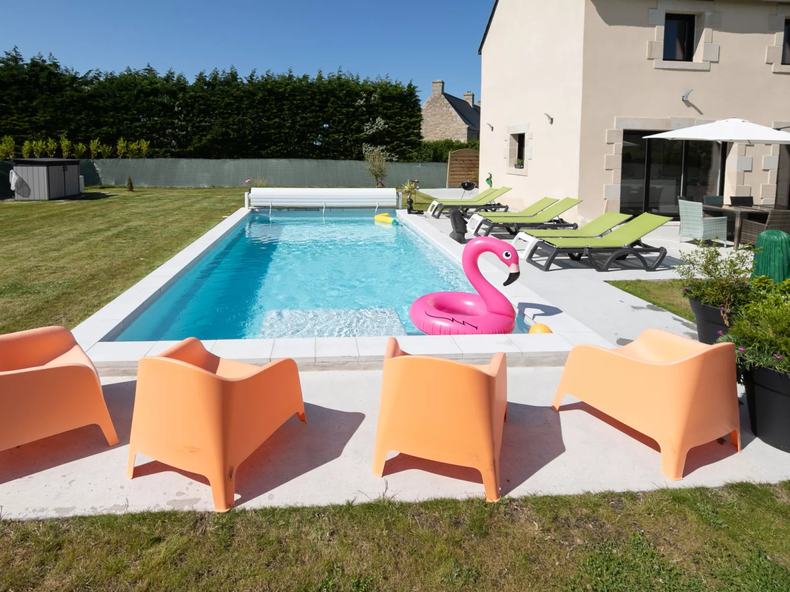 La Maison de Parrain-Buiten