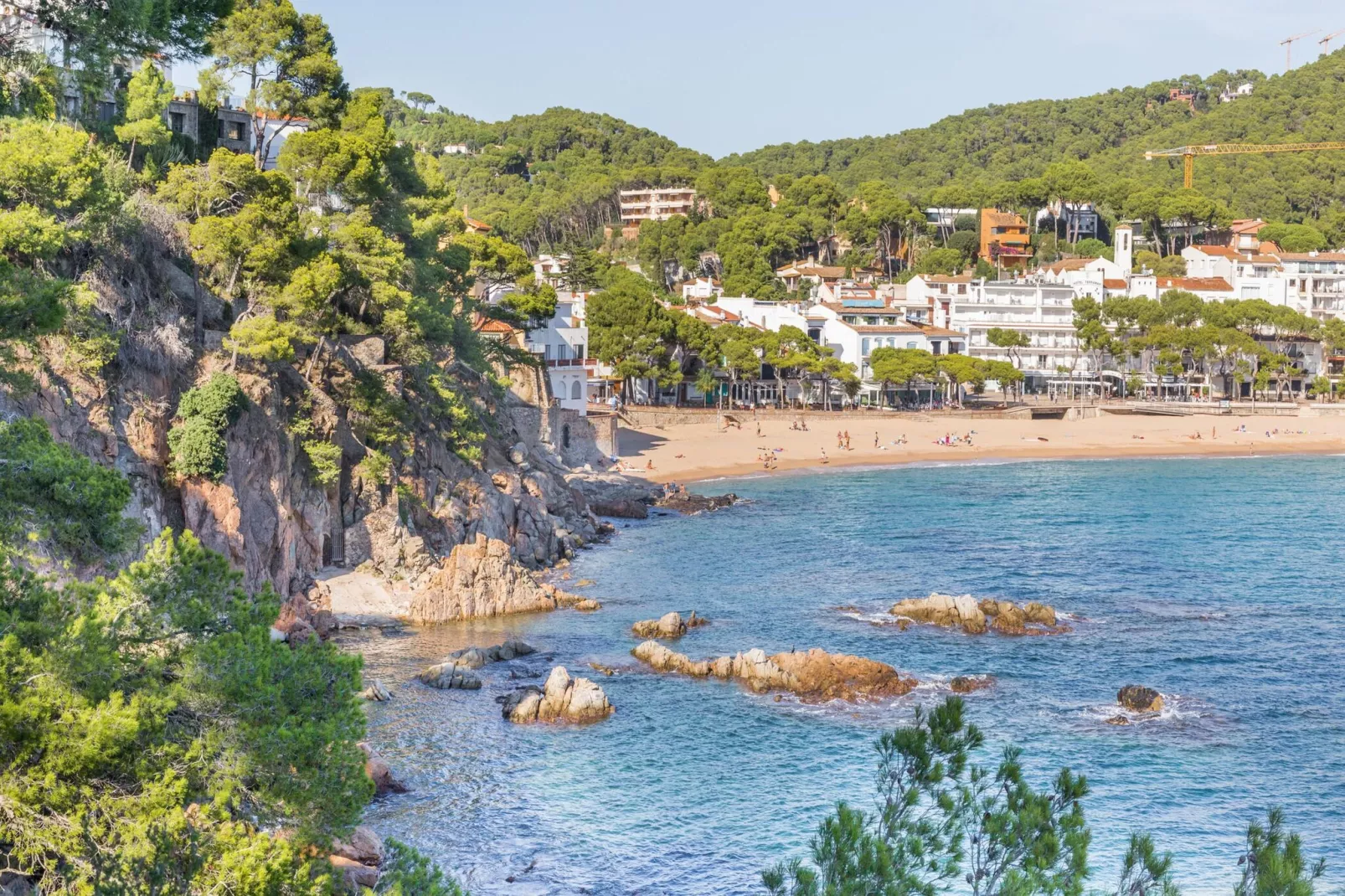 Calella Park 13-A-Gebieden zomer 5km