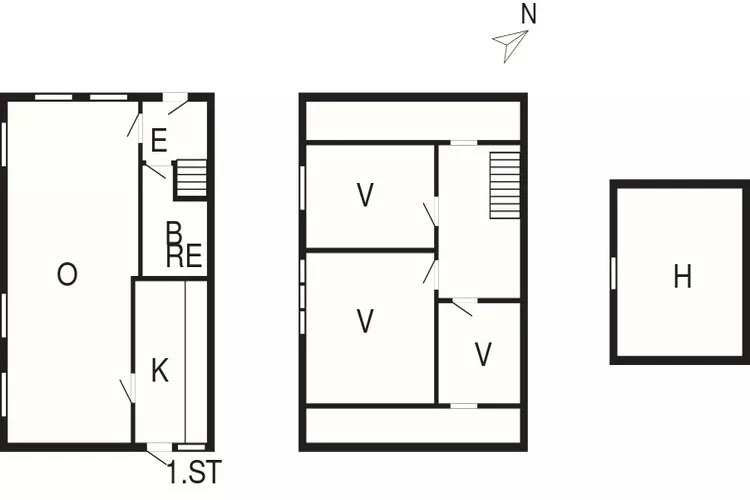 6 Personen vakantie huis in Marstal-Plattegrond