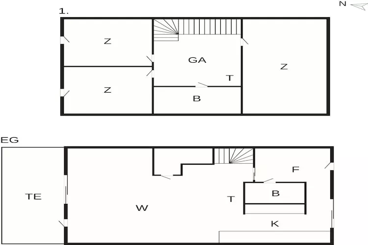 4 sterren vakantie huis in Vedbæk-Plattegrond