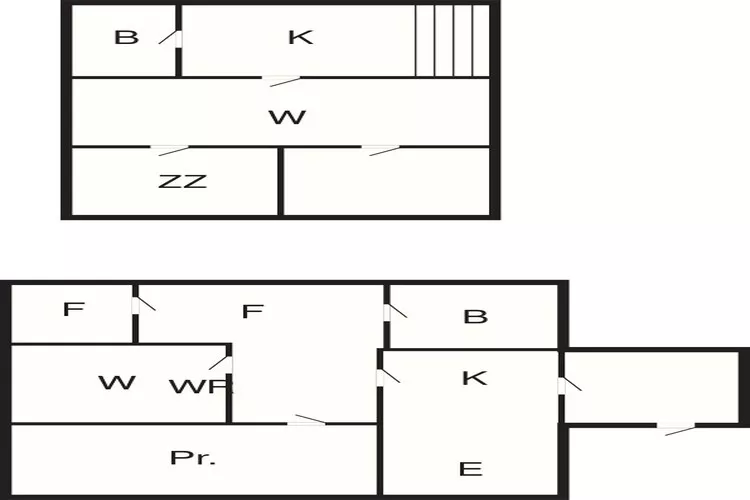8 Personen vakantie huis in Bagenkop-Plattegrond