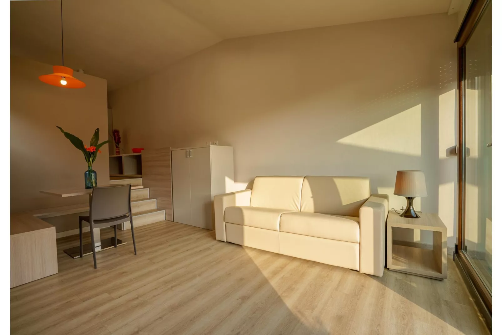 Residence Park Solemaremma 2-Zi-App Comfort C BK/TE 30 qm-Woonkamer