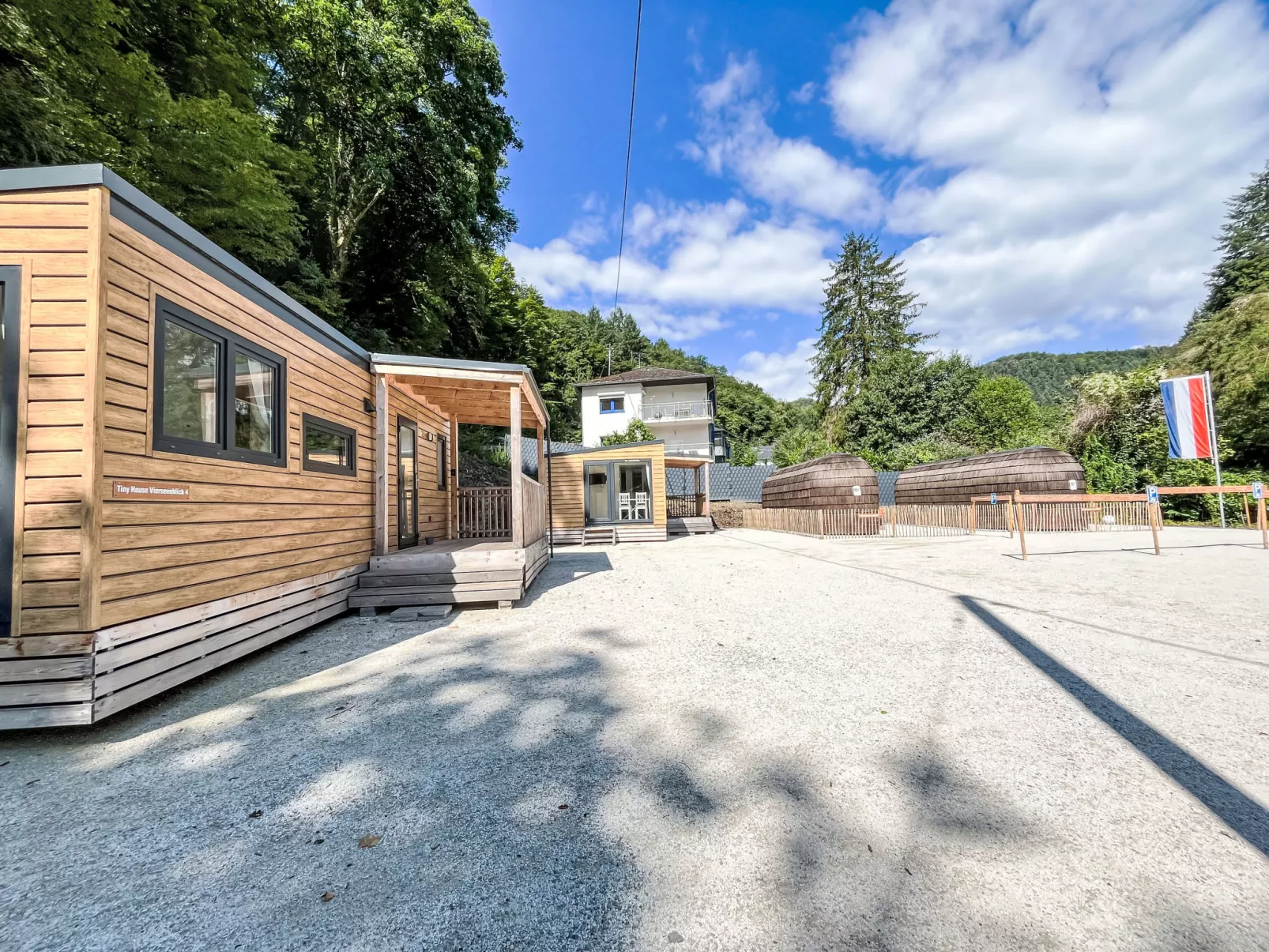 Tiny Haus Vierseenblick Nummer 1-Buiten