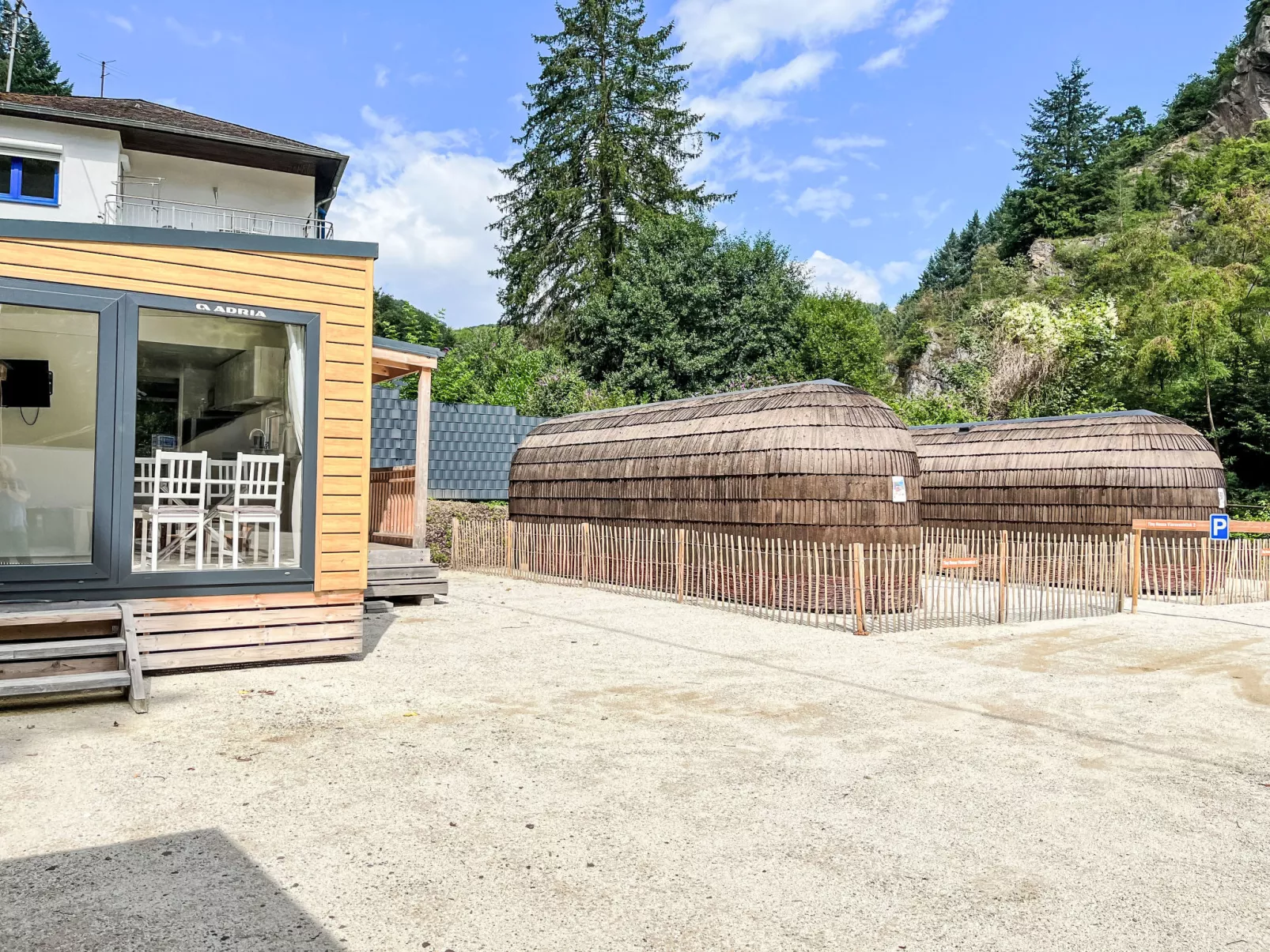 Tiny Haus Vierseenblick Nummer 2-Buiten