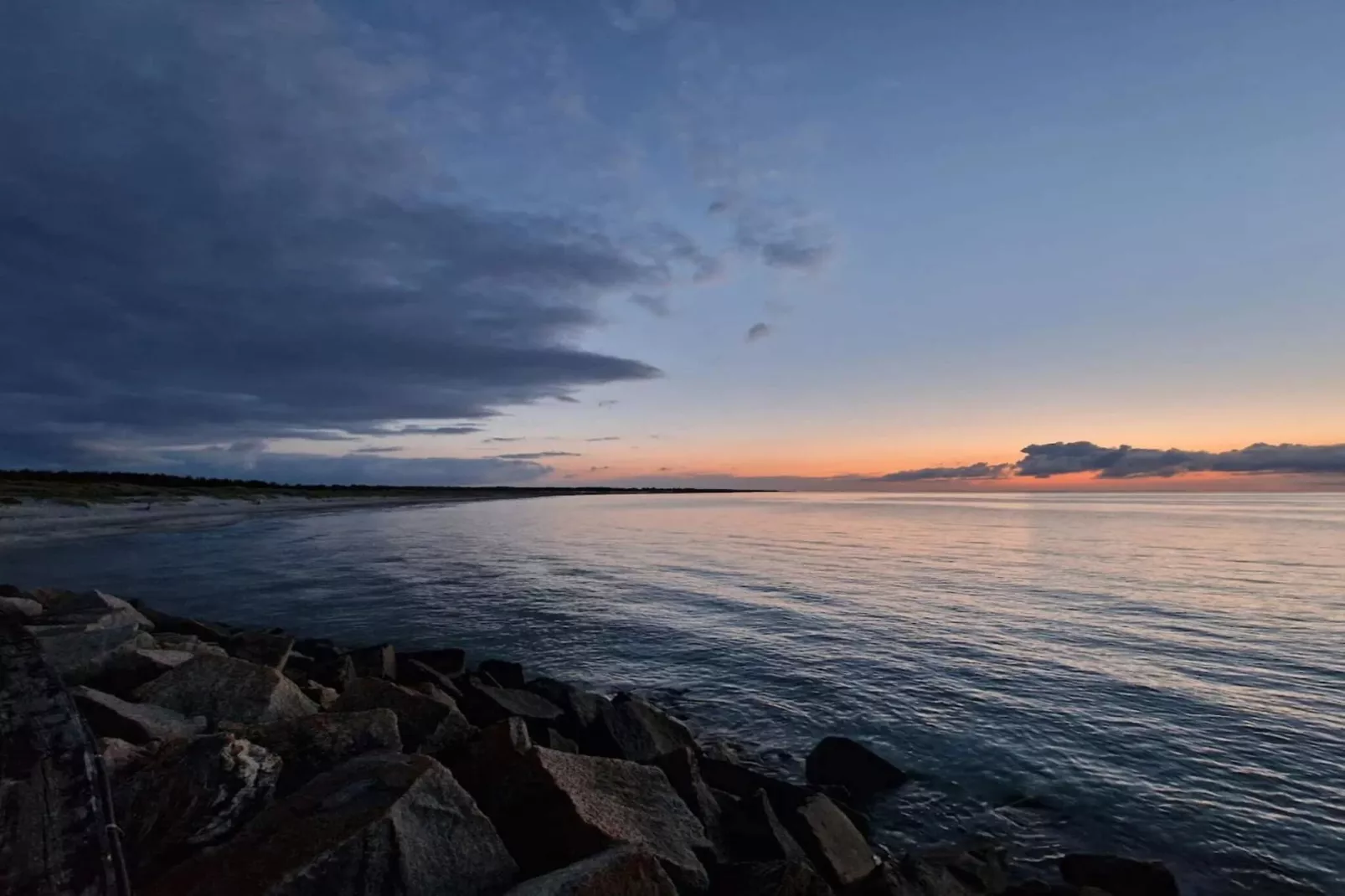Uitnodigend eilanduitje in Læsø-Waterzicht
