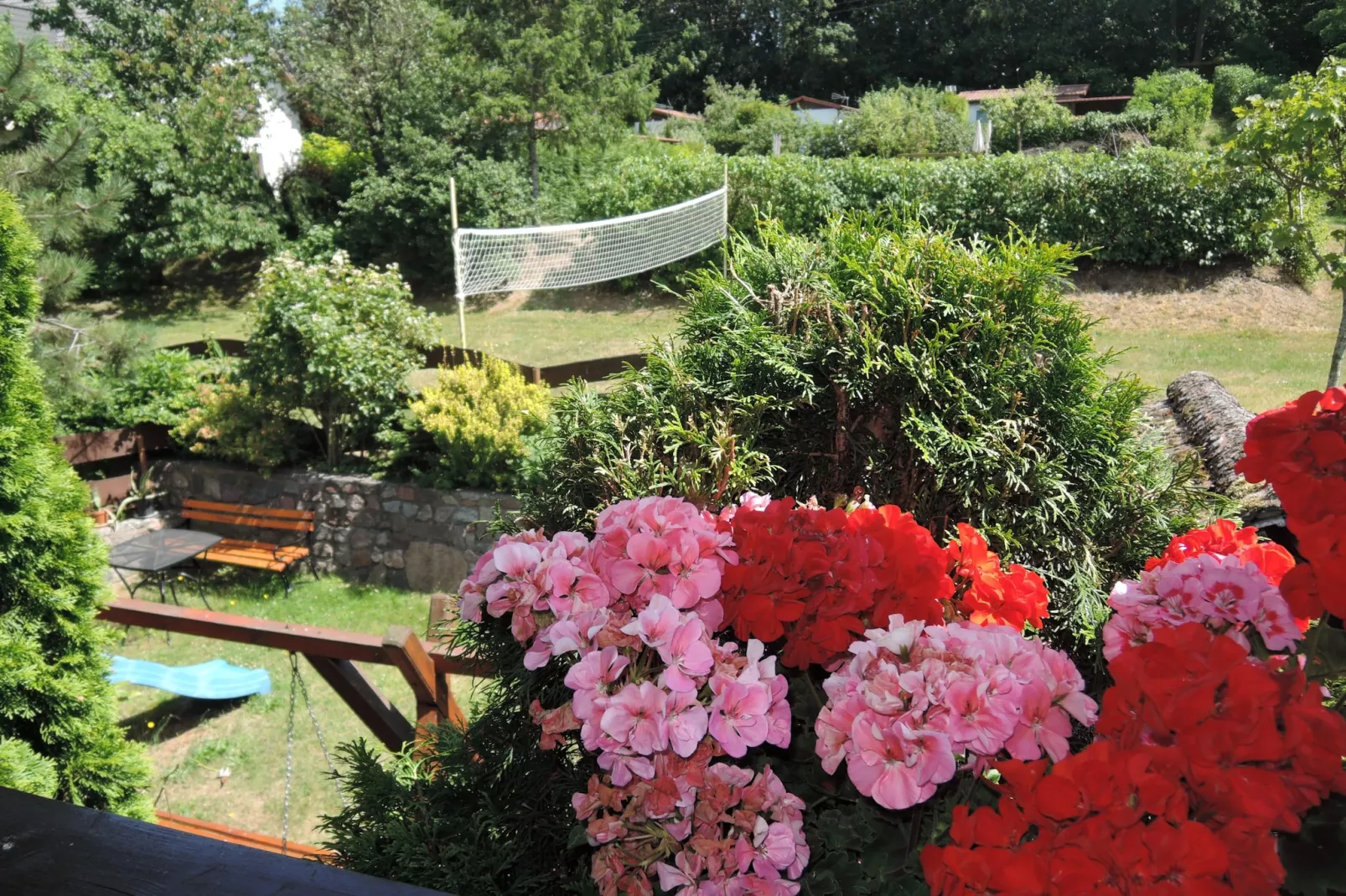 Pokój 2 osobowy nr 5 - widok na ogród-Uitzicht zomer