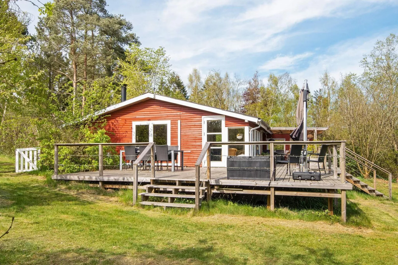 6 persoons vakantie huis in Rønde-Uitzicht