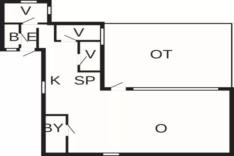 5 persoons vakantie huis in Eskebjerg-Plattegrond