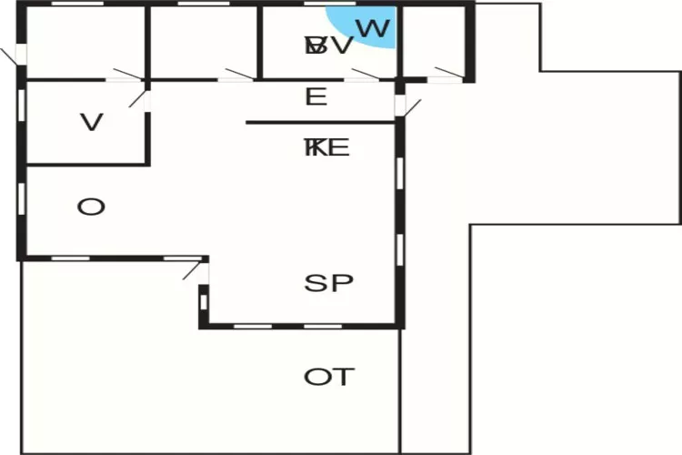 4 persoons vakantie huis in Hadsund-Plattegrond