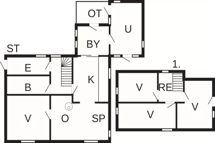 Kustcharme in gezellige haven-By Traum-Plattegrond