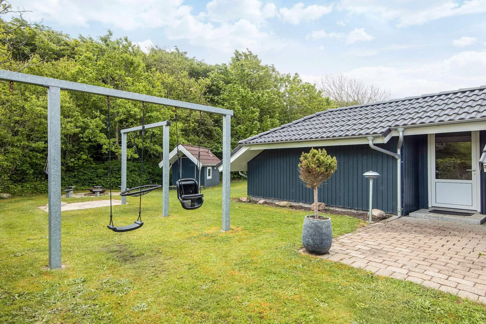 8 persoons vakantie huis in Hemmet-Buitenlucht