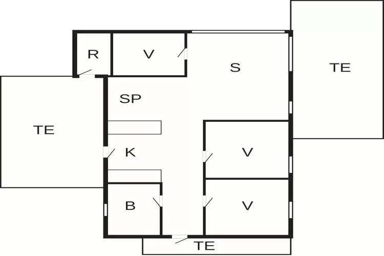 6 persoons vakantie huis in Frederikshavn-Plattegrond