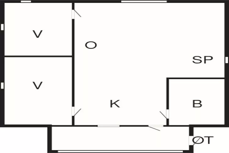 4 persoons vakantie huis in Haderslev-Plattegrond