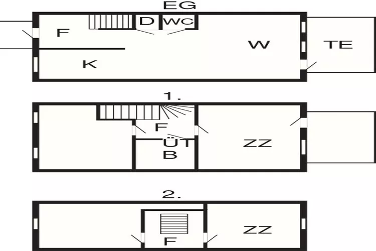 6 persoons vakantie huis in Austrheim-Plattegrond