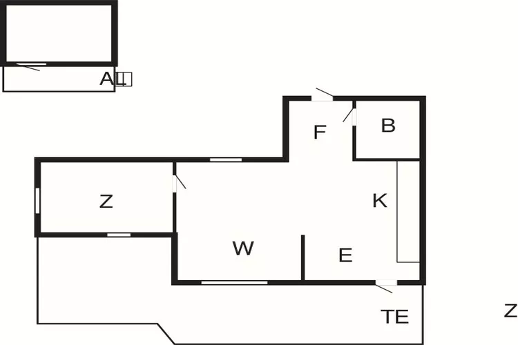 6 persoons vakantie huis in HENÅN-Plattegrond
