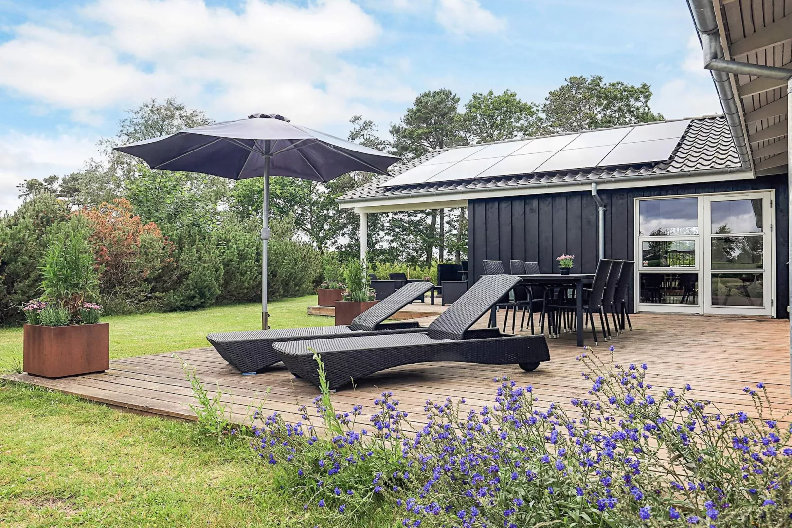 10 persoons vakantie huis in Hadsund-Buitenlucht