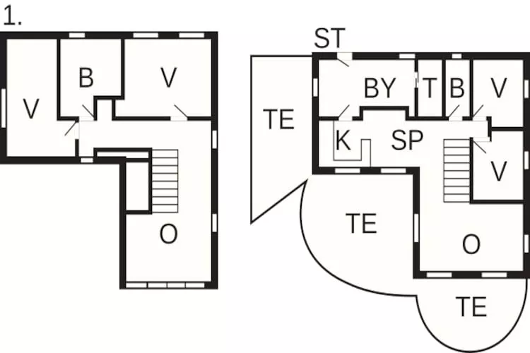 8 persoons vakantie huis in Nexø-Plattegrond