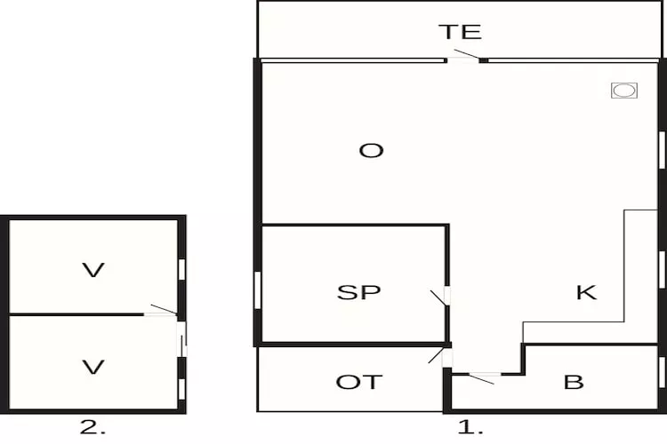 5 persoons vakantie huis in Hovborg-Plattegrond