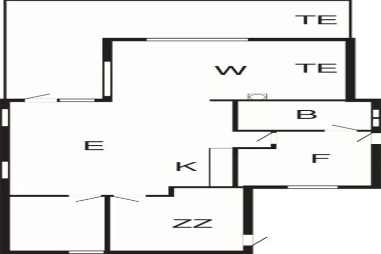 4 persoons vakantie huis in Børkop-By Traum-Plattegrond